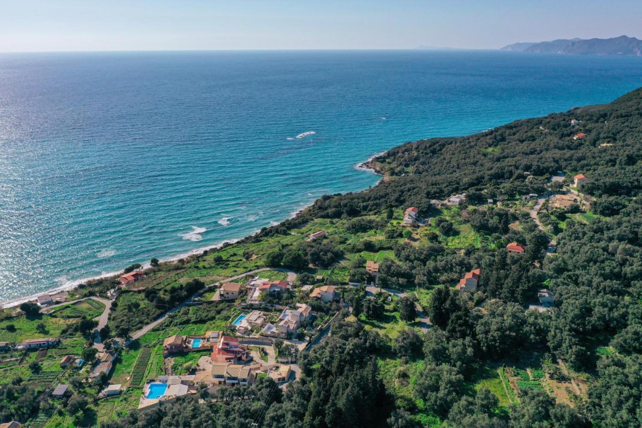 Amaryllis Seaview House By Guestcorfu Apartment Paramonas  Luaran gambar